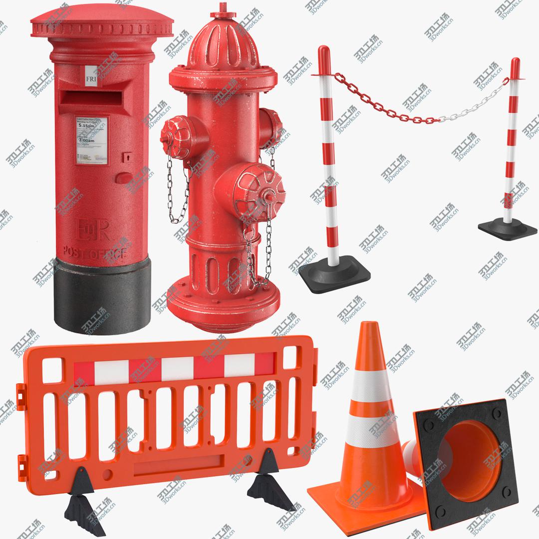 images/goods_img/202105071/3D model Street Elements Collections/1.jpg